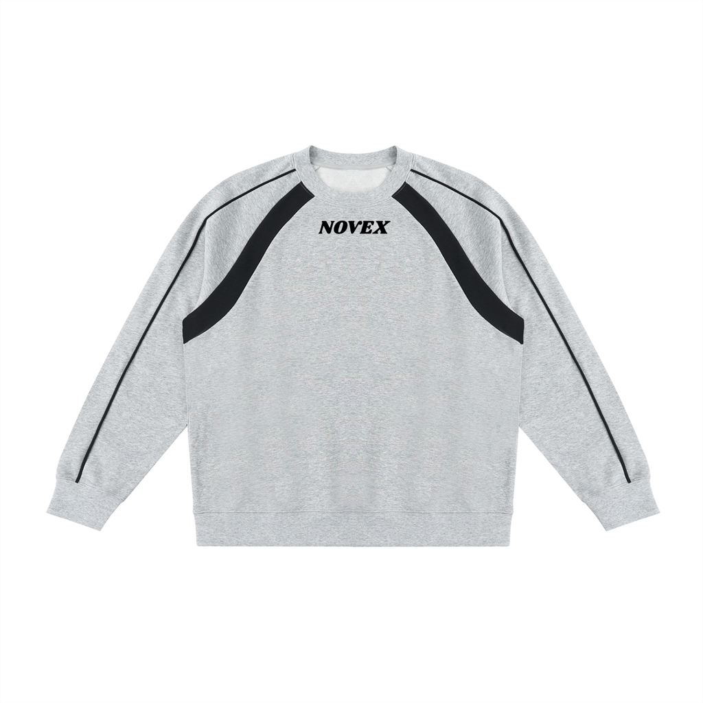 Unisex Color Block Crewneck Sweatshirt