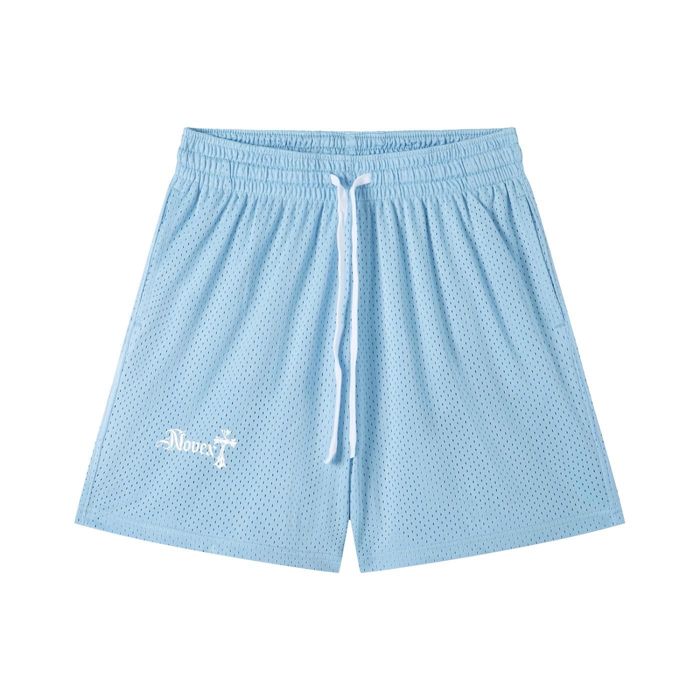 Mesh Drawstring Shorts