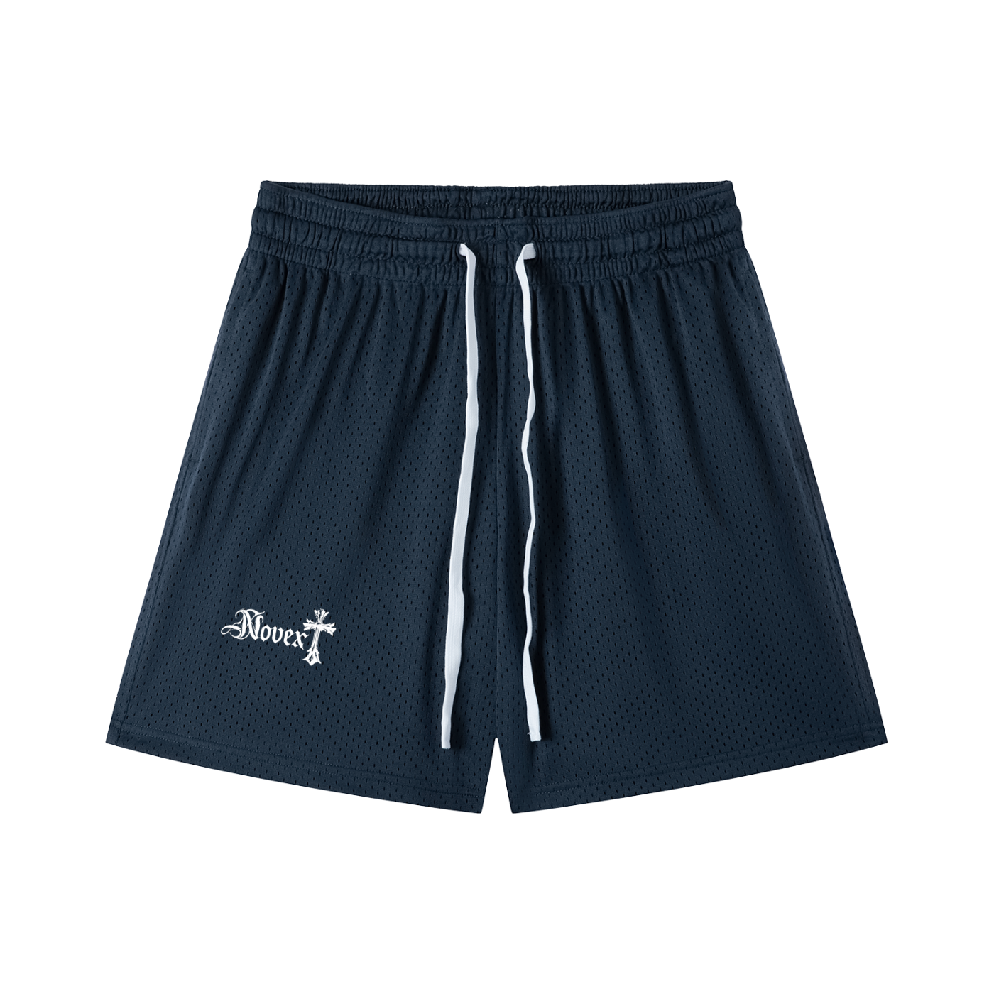 Mesh Drawstring Shorts