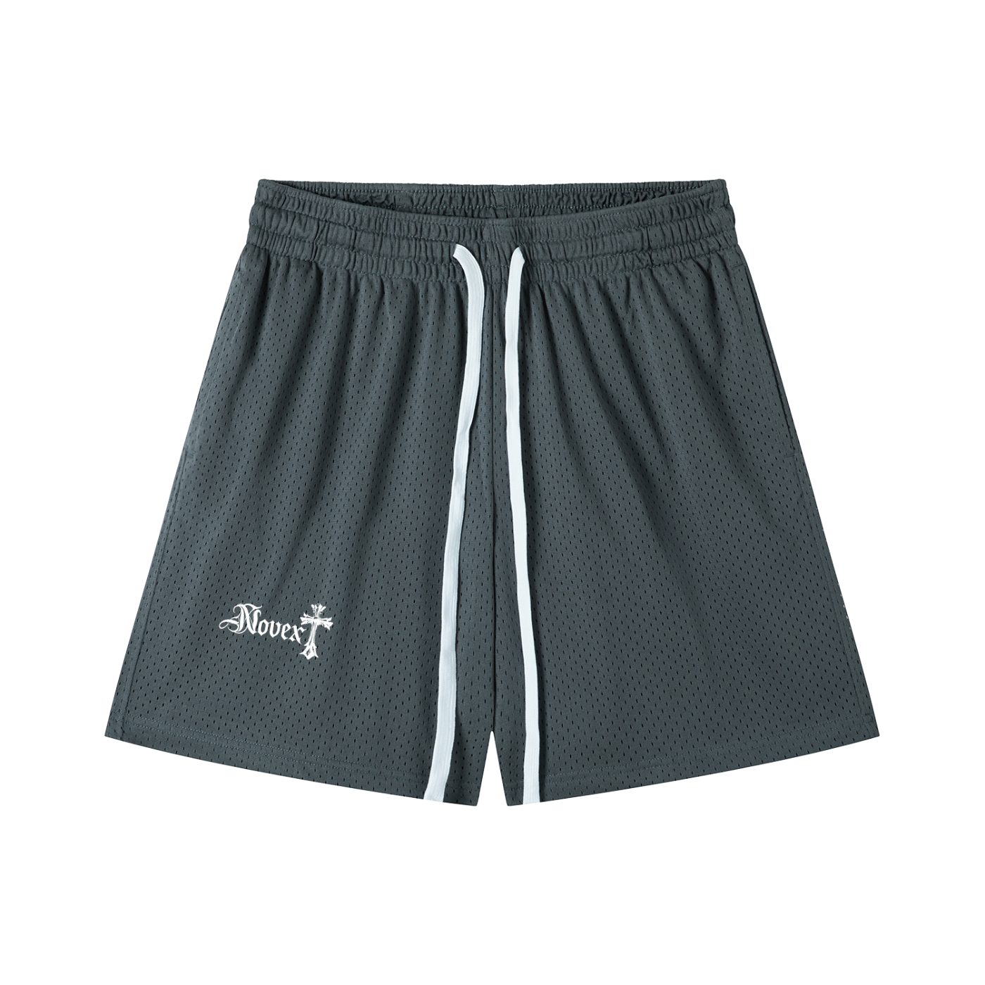 Mesh Drawstring Shorts