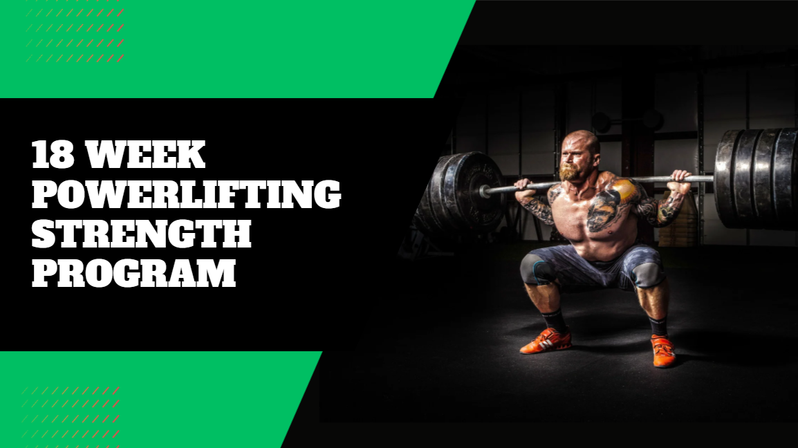 18 Week Powerlifting Strength Program