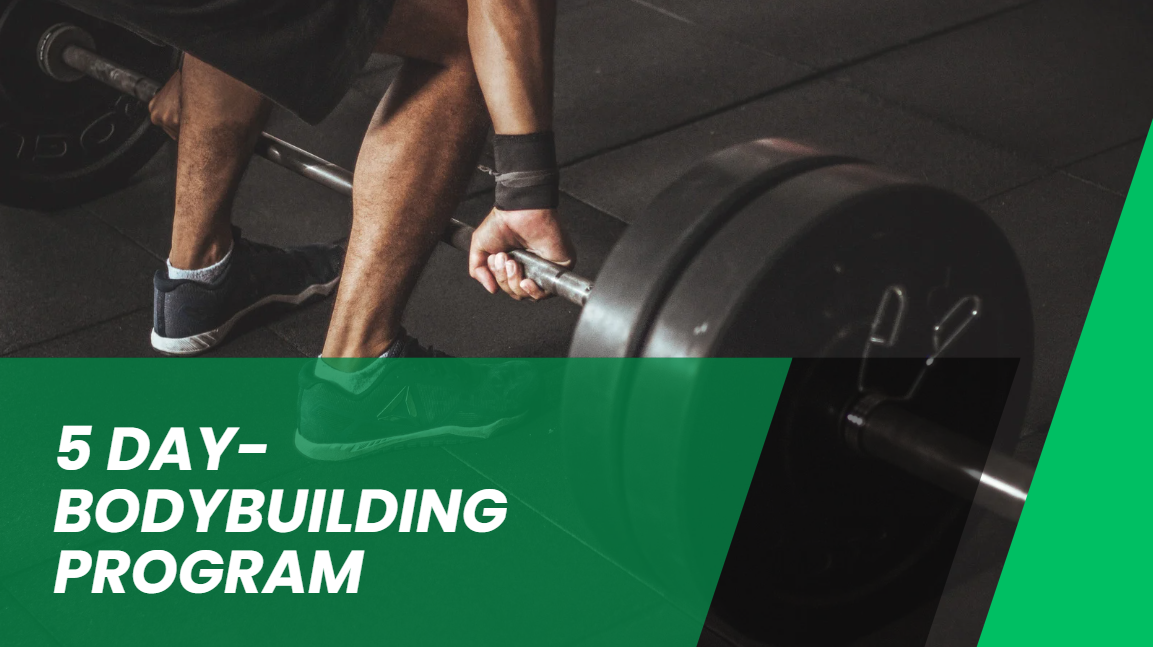 5-Day Bodybuilding Hypertrophy Split