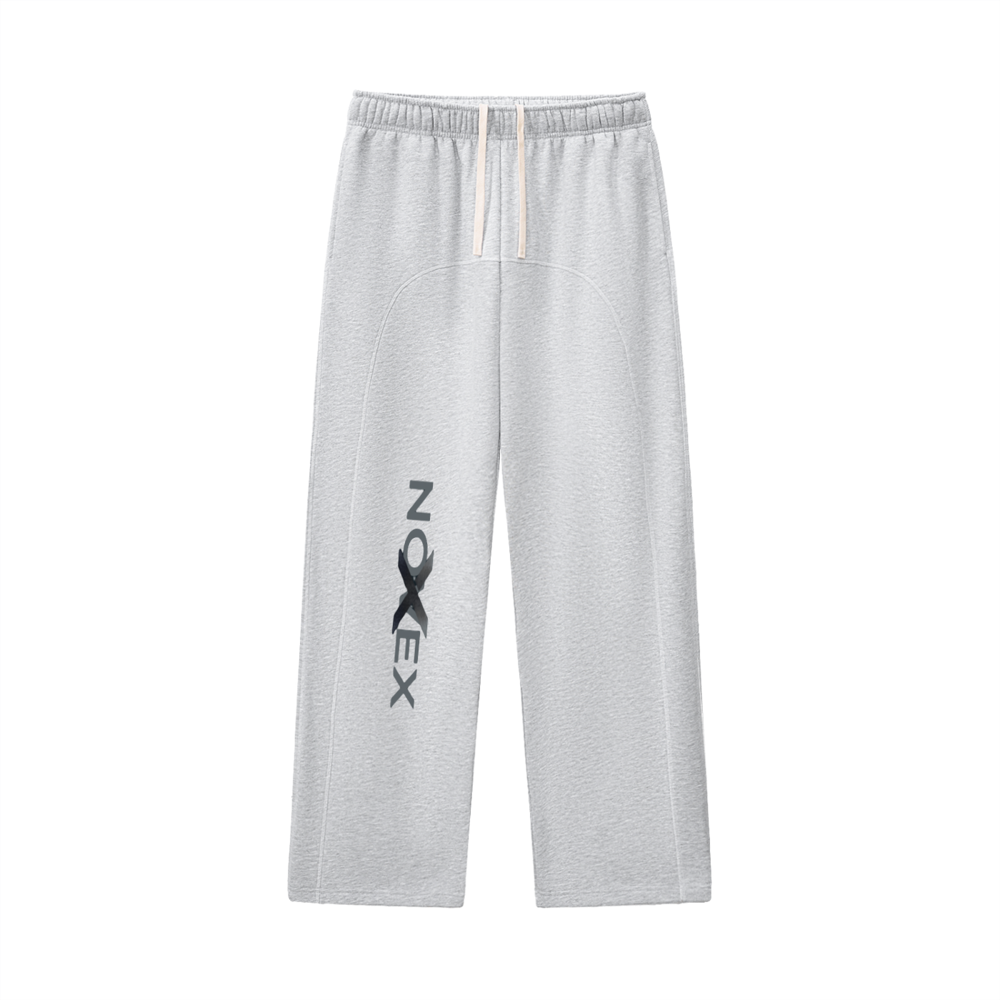 Contrast-Stitched Fleece Sweatpants